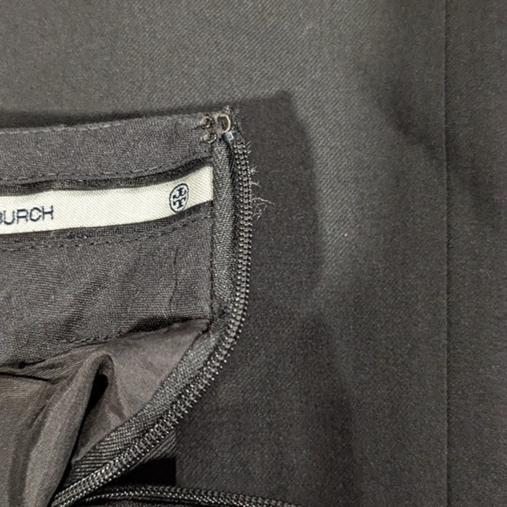Tory Burch Wool Blend Uniform Corinna Trouser Pants Size 6 - Picture 7 of 9